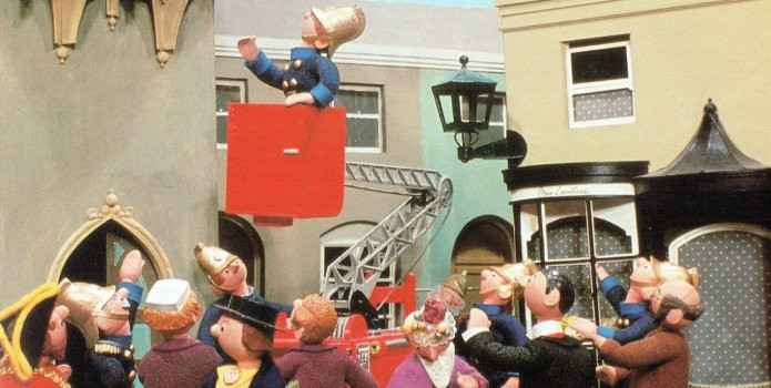 Alison Prince: "It dawned on me how quaint the remit was for Trumpton. You can't depict flames using stop-motion, nor can you do smoke and water. So I realised I would have to write 13 stories about a fire brigade that never went anywhere near a fire." 1/