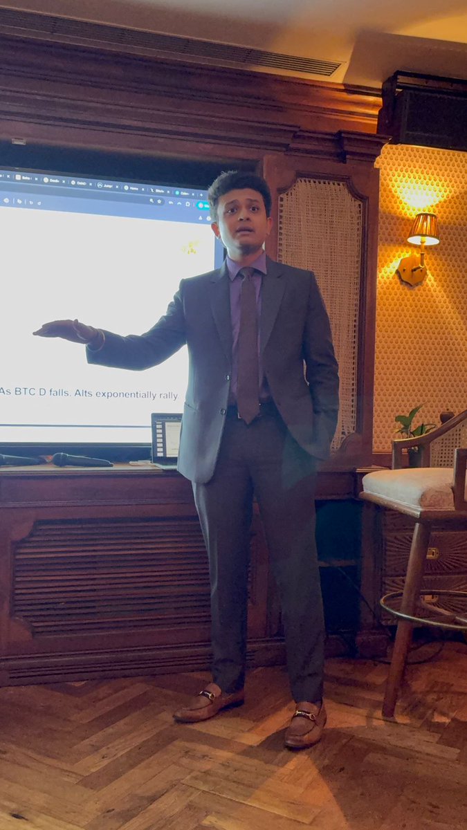 Aum_Alpha's tweet photo. “Why Crypto, Why Now”
A question in the minds of many, addressed by our CEO @KushaalPatel, at @sohohouse, Mumbai. We extend our gratitude to @CoinDCX for organizing and hosting the session.
#AumAlpha #Crypto #digitalassets #Bitcoin https://t.co/05UUPPj2aX