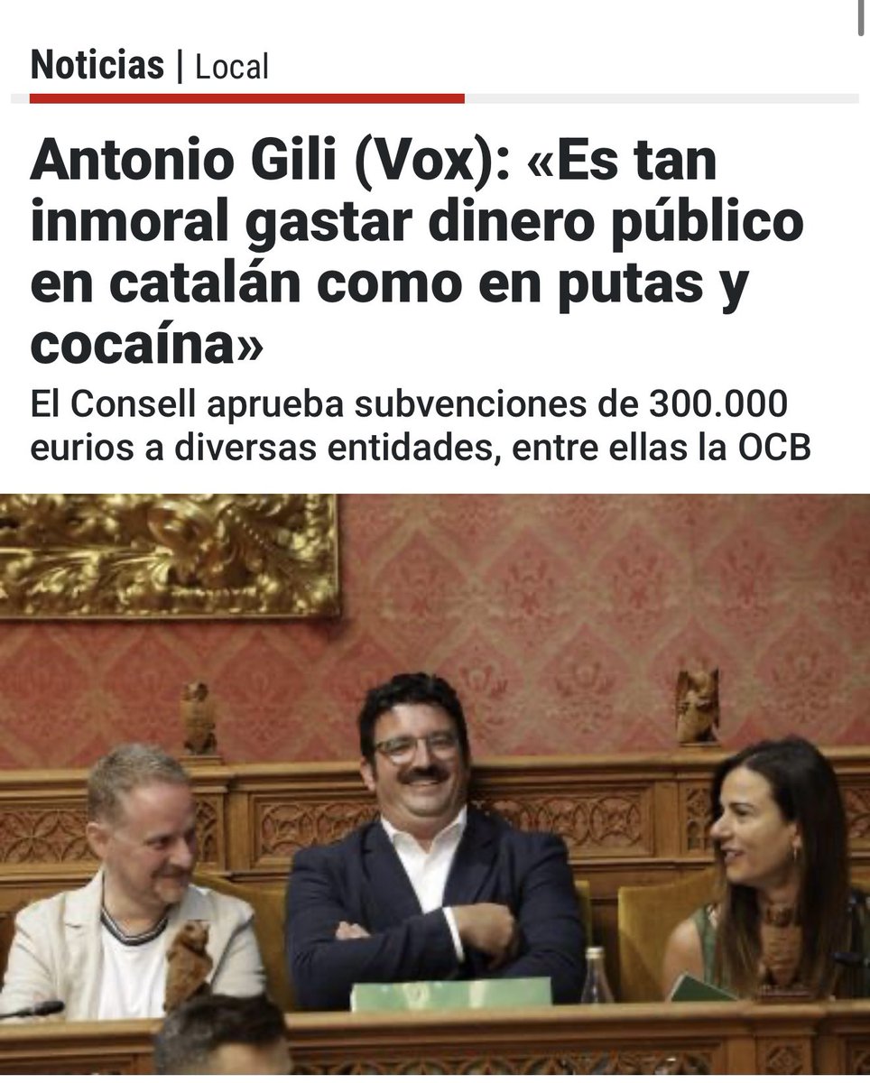Partit Popular de Mallorca (@ppdemallorca) on Twitter photo Lamentam aquesta comparativa desafortunada i fora de lloc.
La promoció de la llengua pròpia per part de les institucions, enfora de ser inmoral, és un deure que marca el nostre Estatut d’Autonomia. Al <a href="/ConselldeMca/">Consell de Mallorca</a> apostam per defensar la llibertat lingüística a la nostra terra. Lamentam aquesta comparativa desafortunada i fora de lloc.
La promoció de la llengua pròpia per part de les institucions, enfora de ser inmoral, és un deure que marca el nostre Estatut d’Autonomia. Al <a href="/ConselldeMca/">Consell de Mallorca</a> apostam per defensar la llibertat lingüística a la nostra terra.
