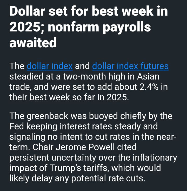 opecash08's tweet photo. I like Powell, he knew if he cut rate dollar will decline further and that will be good for trump https://t.co/ANEo5o9aMK