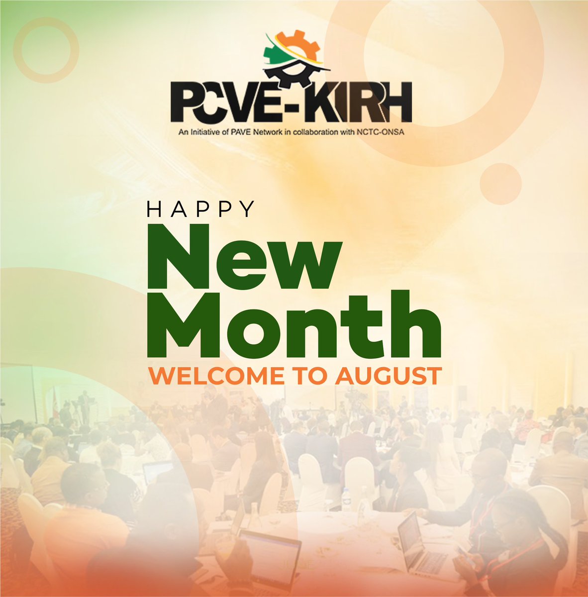 Happy New Month from all of us at PCVE-KIRH 🌍
This August, we continue our work toward peace and inclusion across Nigerian communities — from grassroots governance to counter-narratives.
#PCVE #KIRH #PAVENetwork #NCTC #PreventViolence #August