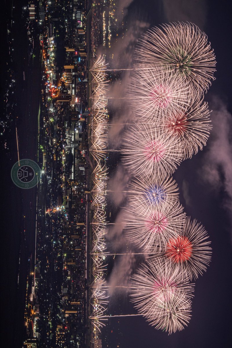 開花幅2kmという圧倒的スケールを誇る、長岡花火の復興祈願花火フェニックスの大迫力。