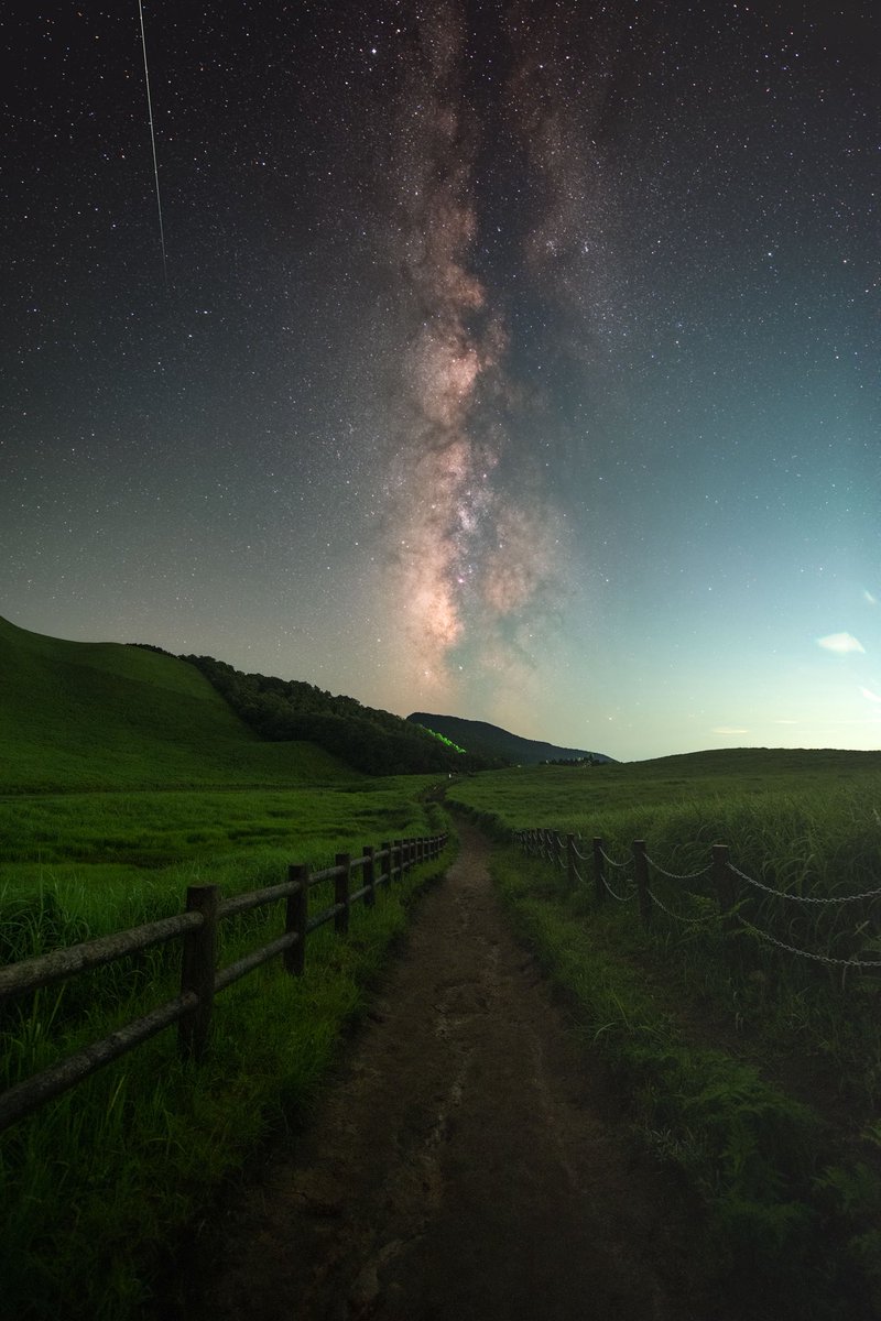 夏空を駆けるペルセウス座流星群。