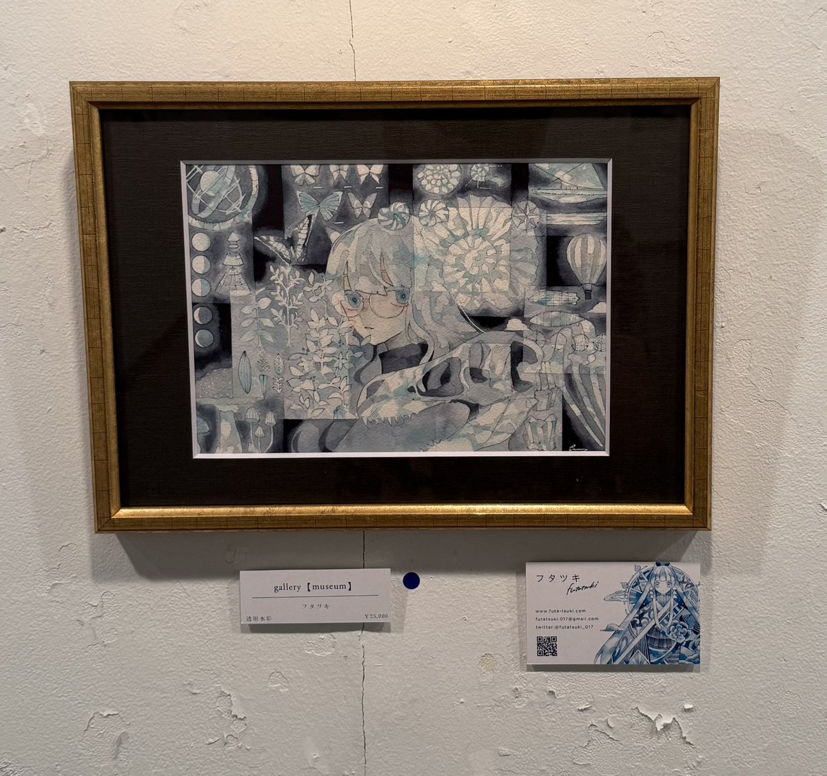 絵画 flk023717 原画◎『桜と赤富士』○がんどうあつし和洋画○純金箔Liquitex膠