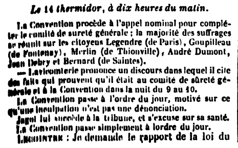 1792_1815's tweet photo. 1er août 1794 La #Convention, surprise de voir apparaître le nom de #FouquierTinville dans la liste des nouveaux membres du tribunal révolutionnaire, décide sur proposition de #Fréron et #Turreau son arrestation. Fouquier se constitue prisonnier et est détenu à la #Conciergerie. https://t.co/bsfLcjbFf3