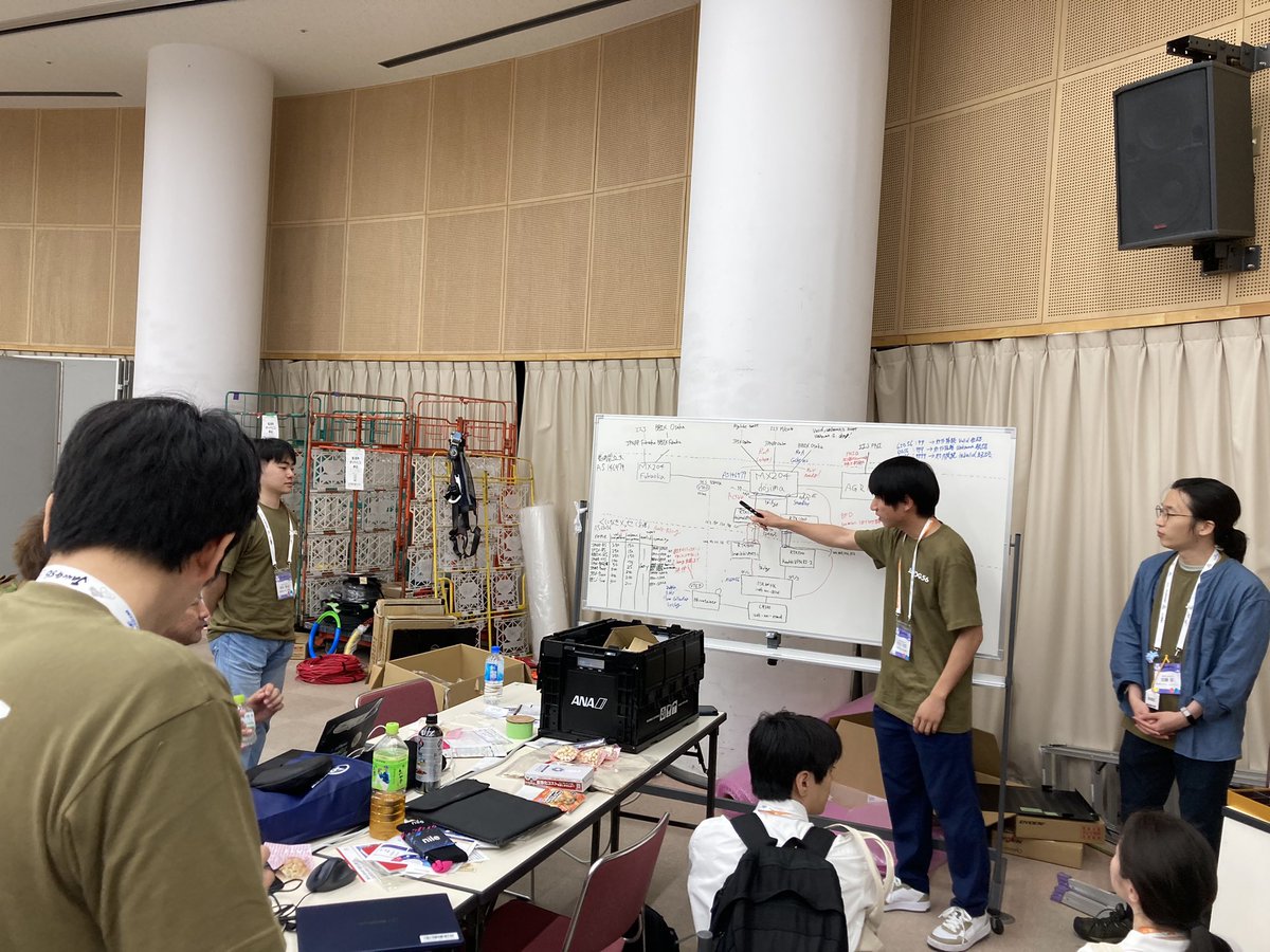 day2,day3の二日間でNOCツアーを開催いたしました！ご参加頂いた皆様、ありがとうございました！#JANOG