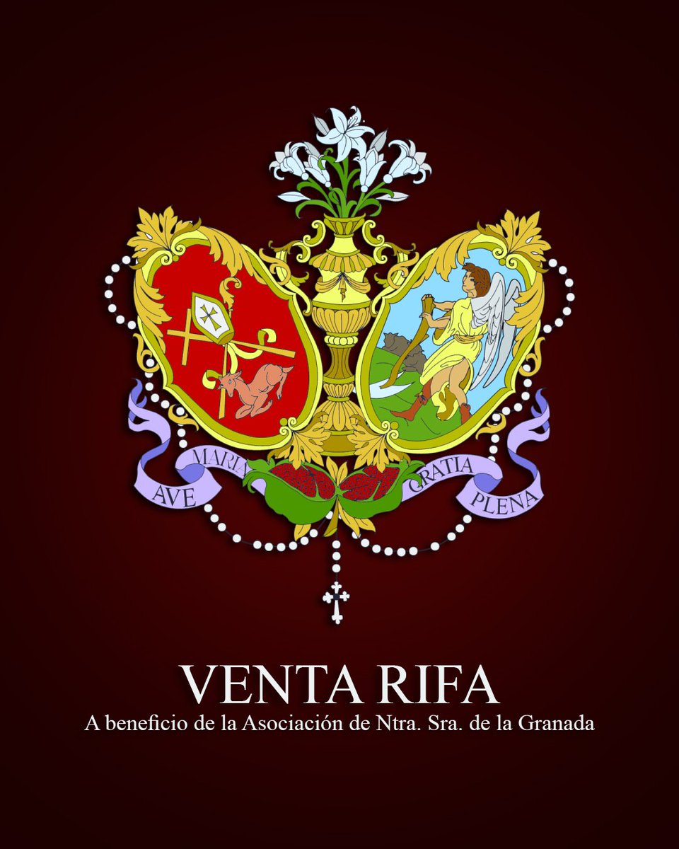 La Asociación de la Virgen de la Granada pone a la venta papeletas para una nueva rifa en beneficio de la asociación.

El poseedor de la papeleta cuyo número coincida con las tres últimas cifras del sorteo de la ONCE del 4 de octubre de 2025 recibirá un obsequio de 500 euros.