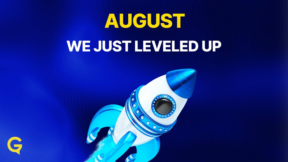 GM

We Just Leveled Up 🚀