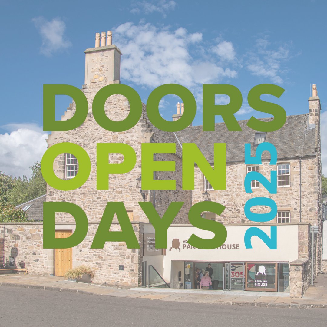This September, Panmure House will open its doors to the public for two days only as part of National Doors Open Days, in association with the Scottish Civic Trust.

📅 Date: Saturday 27 and Sunday 28 September 2025
🕙 Time: 10:00–15:00
📍 Location: Panmure House, 4 Lochend
