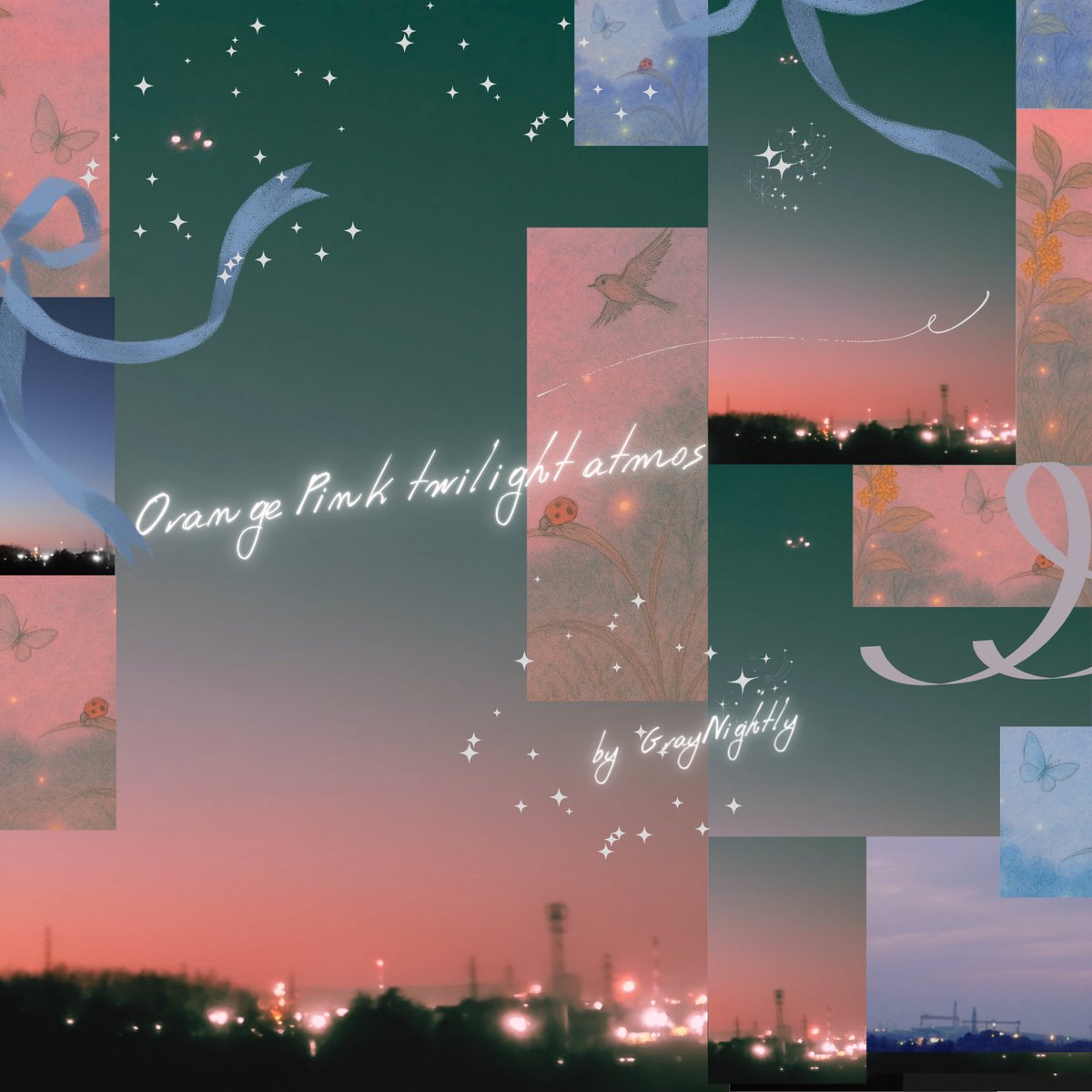 『Orange pink twilight atmos 』
 ~flow flow,chouchou meets instrumental sequel~
…nightlyakachelseaterrace.bandcamp.com/track/orange-p…
#GrayNightly

#electronica #ambient #dreampop