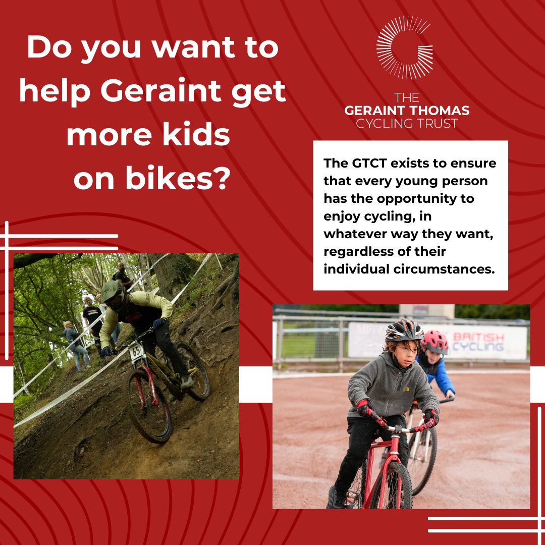 Geraint Thomas Cycling Trust tweet media