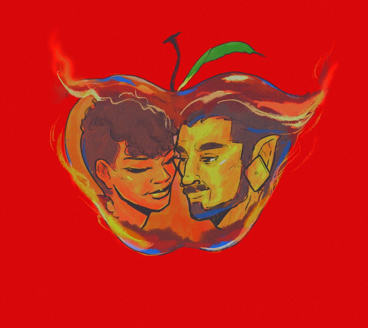 let us burn it together #nashuri #appletrend