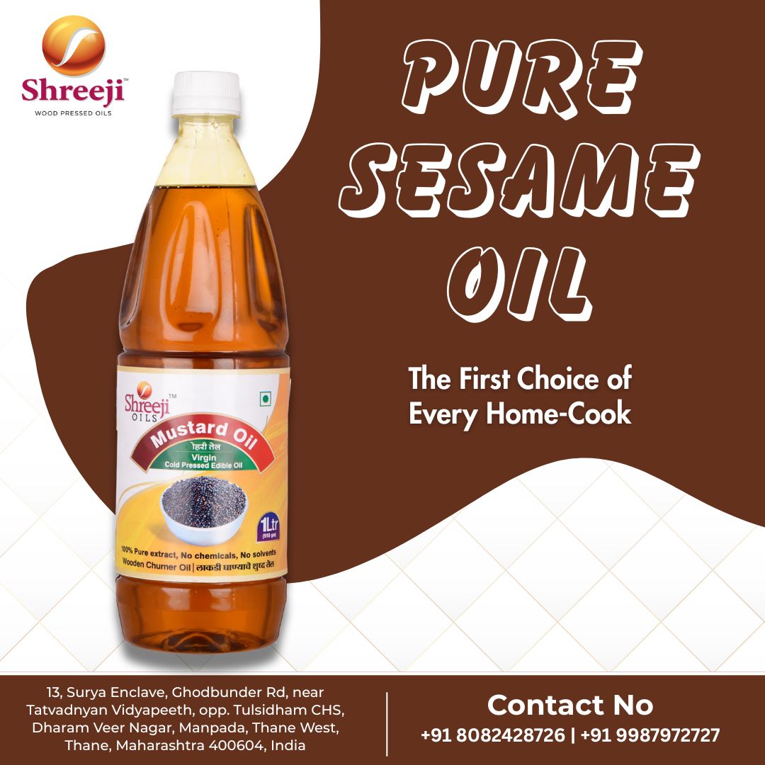 ShreejiOils's tweet image. The first choice of every home-cook!

Rich in antioxidants and essential nutrients, this oil adds a deep, nutty flavor to your meals while taking care of your heart health.

#ShreejiOils #ChemicalFreeLiving #ColdPressedPure #NoRefiningNoBleaching #NaturalOil #HealthyChoices
