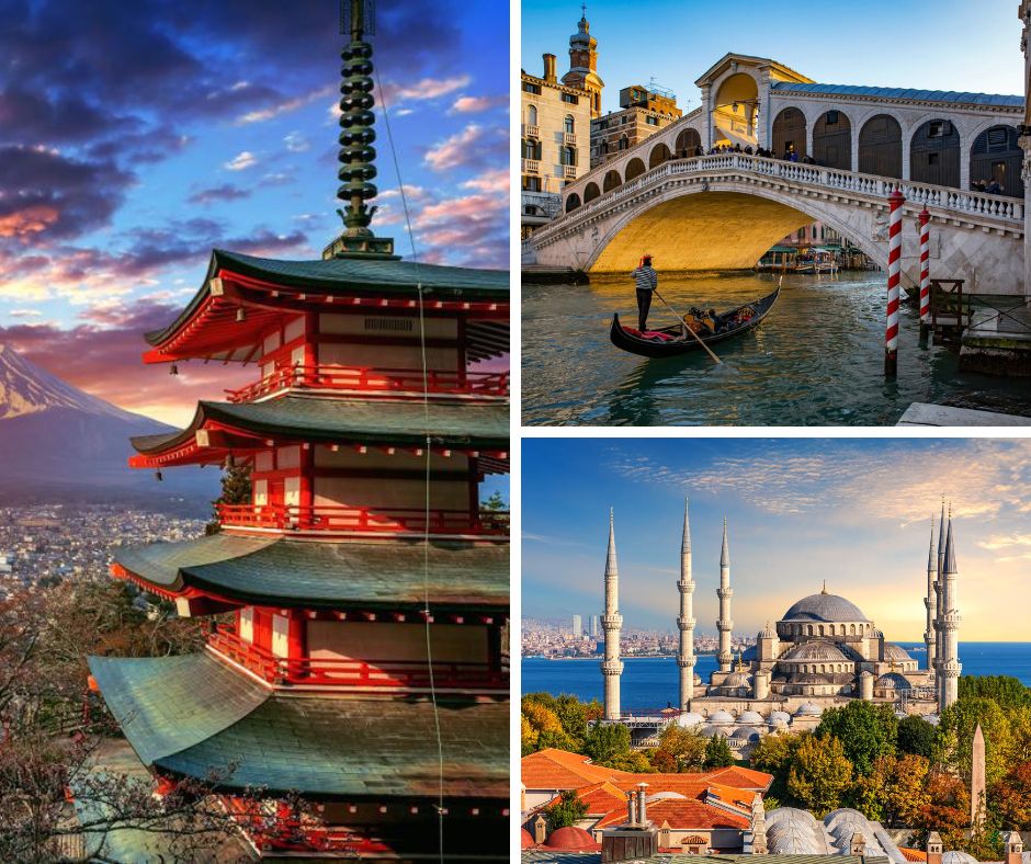 🇯🇵 Japón lidera las reservas internacionales de verano 2025 según #RateHawk, duplicando la demanda frente a 2024. 

Le siguen Italia, Francia, EE.UU. o Turquía. Los españoles apuestan por destinos lejanos, sin dejar de lado clásicos europeos. 🌍✈️ 

traveladvisorsguild.com/travel-news/ra…