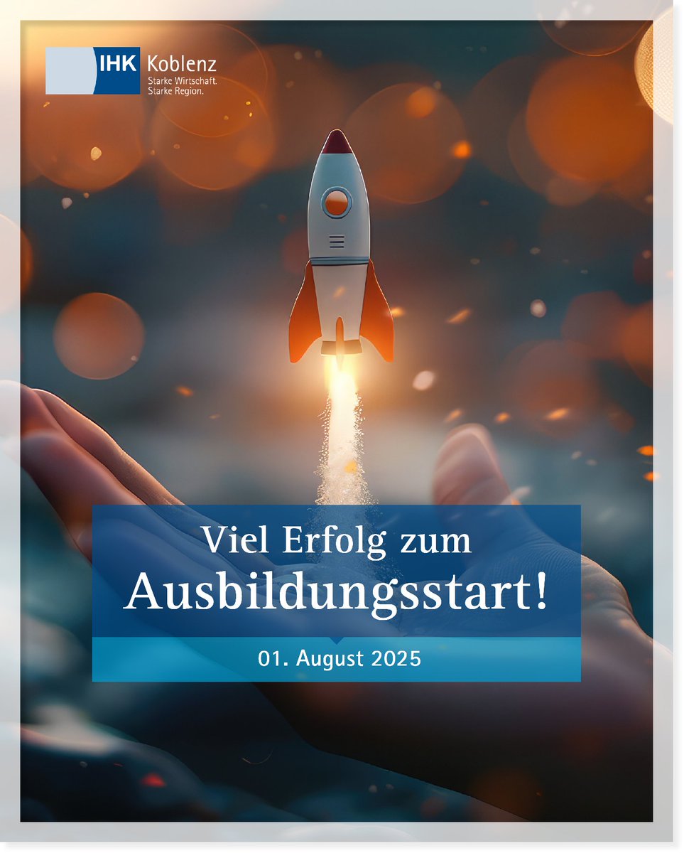 Heute starten viele junge Menschen in ihre Ausbildung – und damit in einen neuen Lebensabschnitt voller Chancen, Herausforderungen und persönlicher Entwicklung. 🚀
Wir wünschen allen Auszubildenden viel Erfolg und einen guten Start in eine erfolgreiche berufliche Zukunft! 🍀