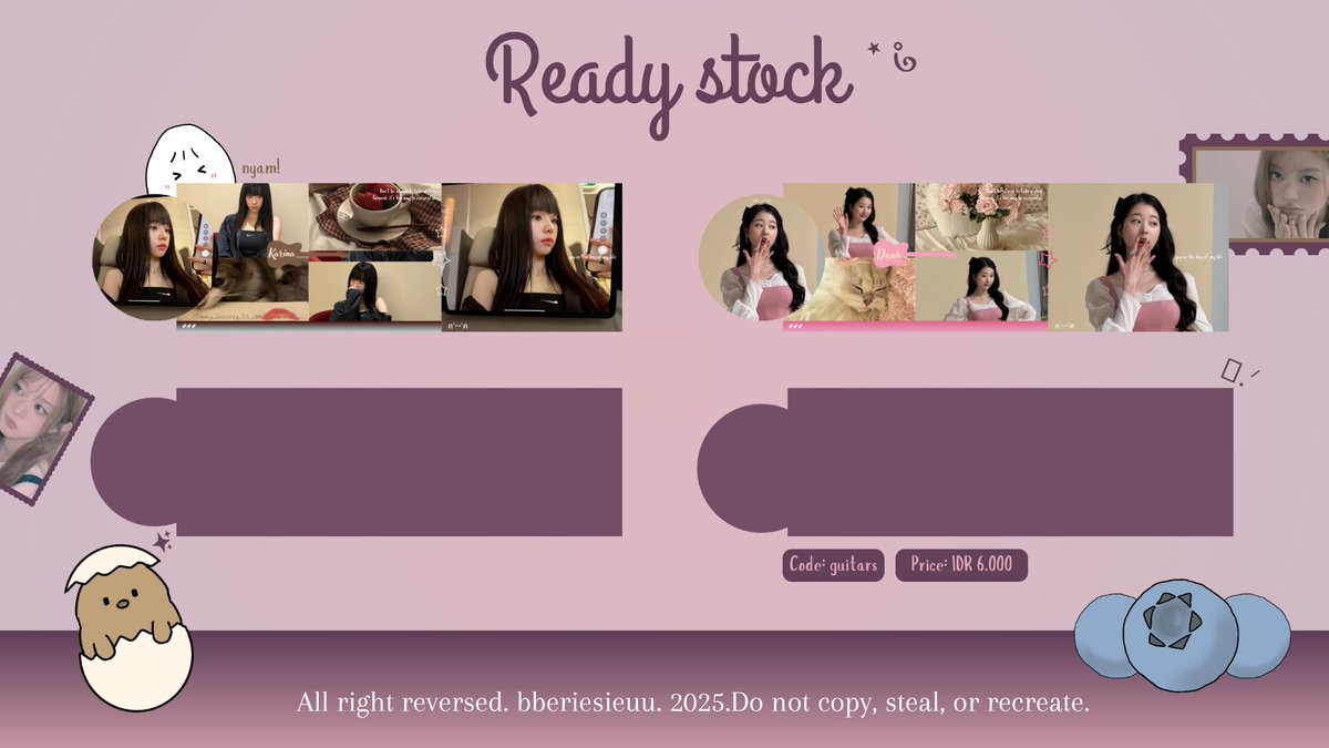 help repost? timaacii 🫶🏻

soree teman timun, aku masih ada layout rs di bawah yang bisa ditake sekarang juga, langsung aja dm aja yaas

💵: Rp6.000/each

have a nice day‼️
#zonauang #zonaba