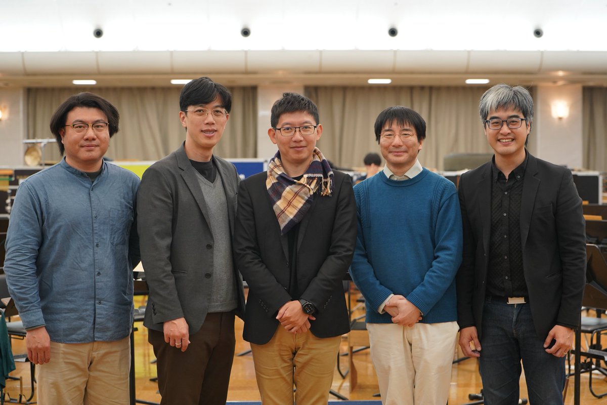 台湾の嘉頌重奏団の皆さんと収録したCDが本日リリースされました！
日本国内でCDの発売はございませんが、配信でお楽しみください！
tkwo.jp/disc/cscd001.h…
※収録時の記事
japan.focustaiwan.tw/culture/202503…
#TKWO