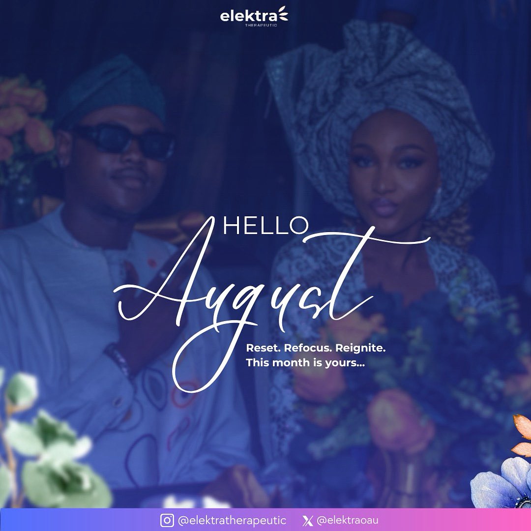 Elektra wishes you all a Happy new month 💙