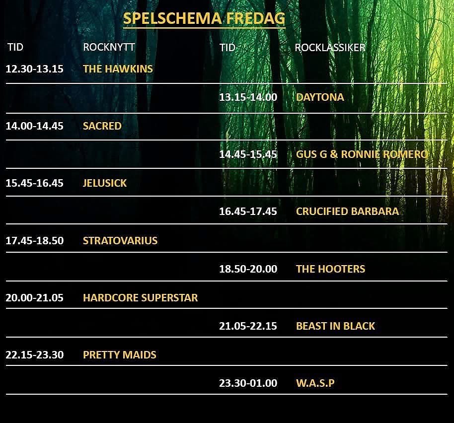 Beasts of Skogsröjet! 
Are you fired up?! 🕺🏼🔥
We hit the stage at 21:05 - don’t miss it!

#BeastInBlack