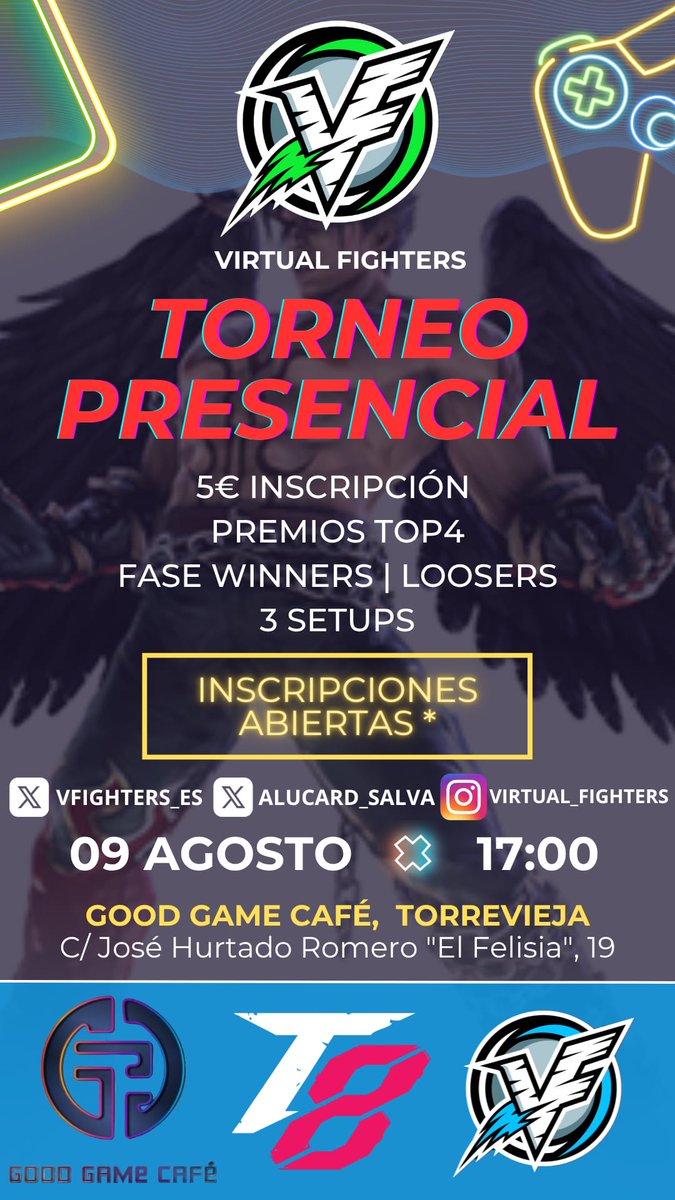 🟢|Torneo Tekken 8 Alicante (Torrevieja)