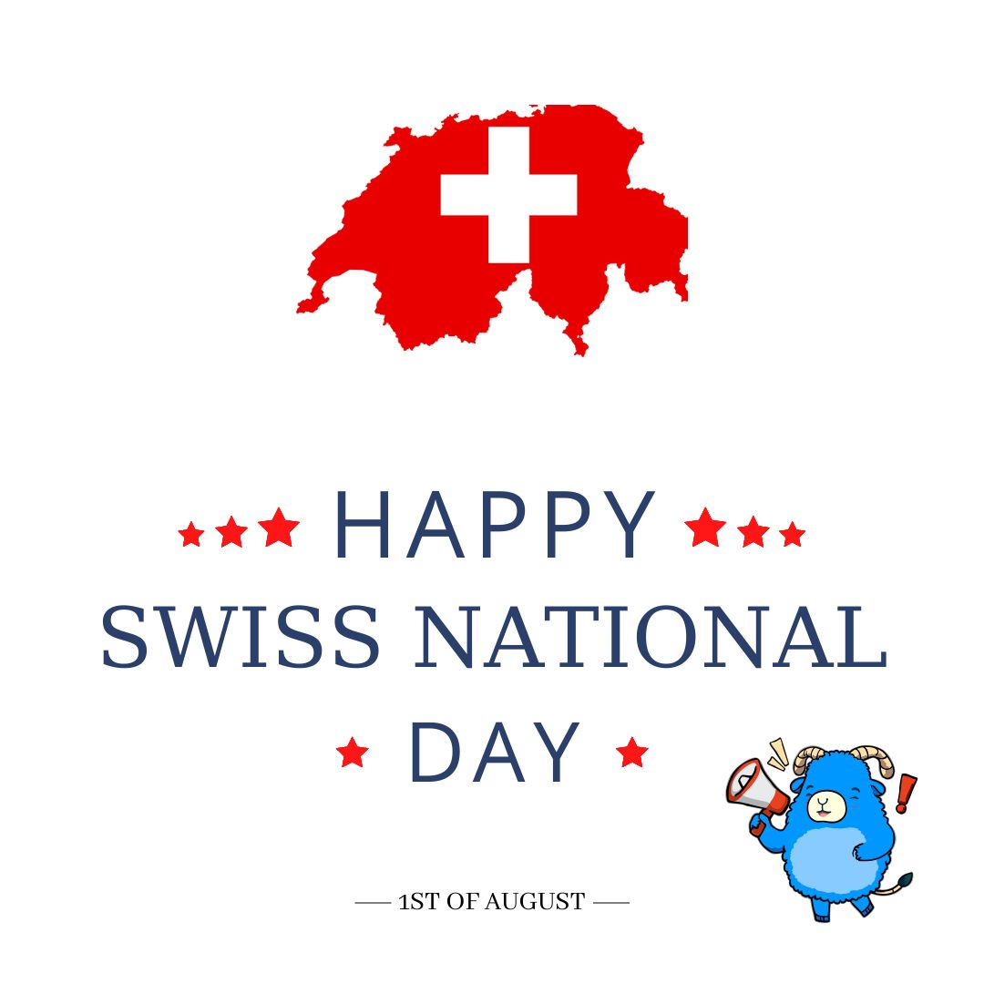 SwissDevJobs wishes everyone a Happy Swiss National Day! 🇨🇭