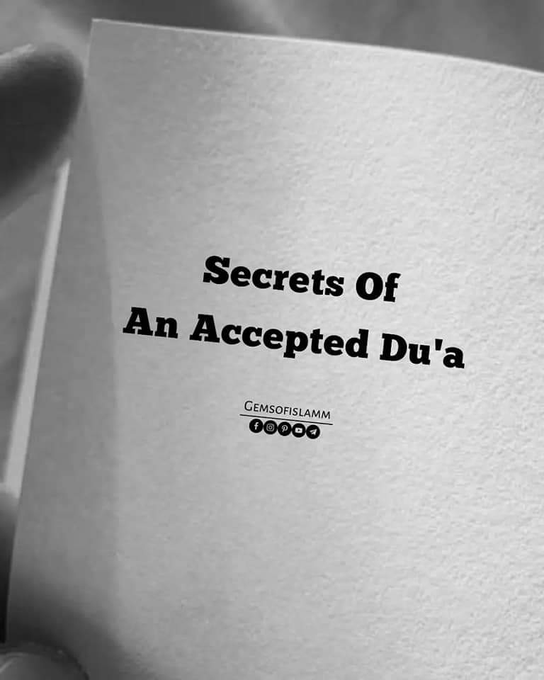 ▪︎》Secrets Of An Accepted Du'a ❤✨

▪︎》Thread 🪡