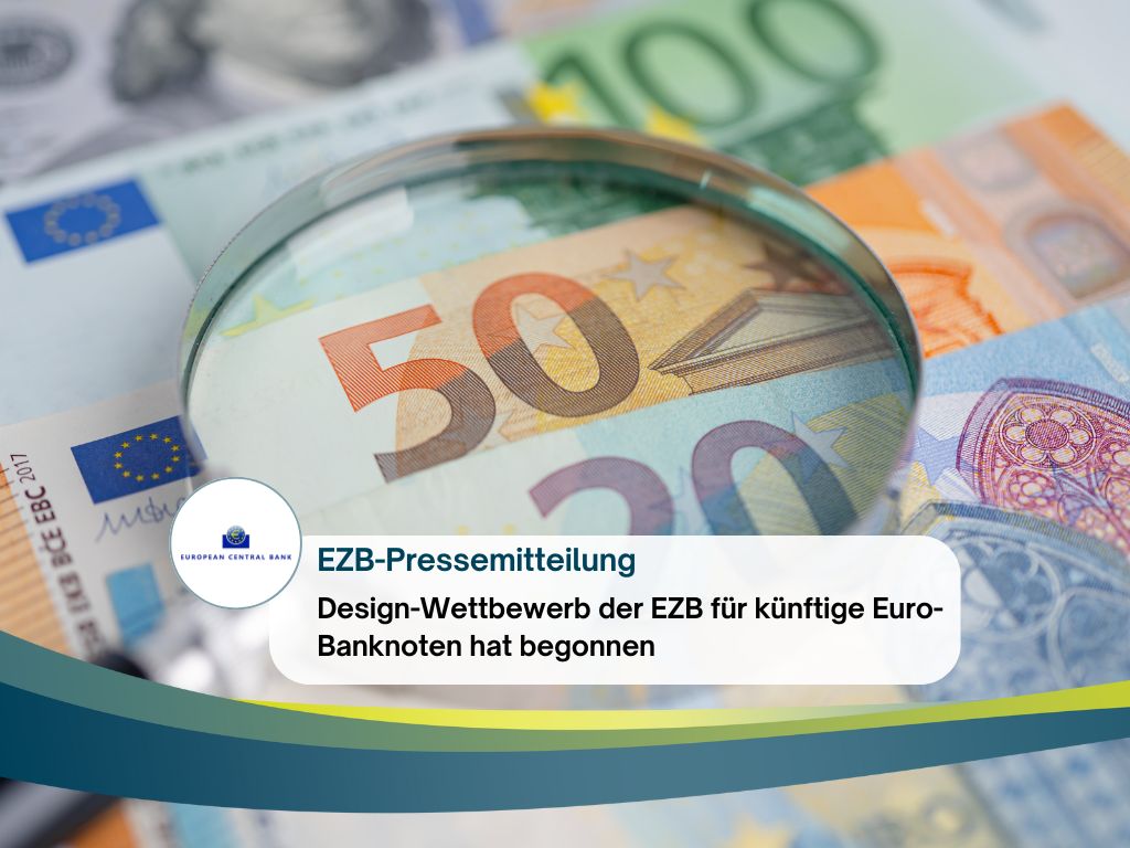 Frankfurt Main Finance (@fmfdigital) on Twitter photo 💶 Der Euro bekommt ein neues Design
Die Europäische Zentralbank hat ihren offiziellen Design-Wettbewerb für die künftigen Euro-Banknoten gestartet. Kreative Köpfe aus allen EU-Ländern sind eingeladen, ihre Ideen einzureichen.
 
👉 brnw.ch/21wUAzO 💶 Der Euro bekommt ein neues Design
Die Europäische Zentralbank hat ihren offiziellen Design-Wettbewerb für die künftigen Euro-Banknoten gestartet. Kreative Köpfe aus allen EU-Ländern sind eingeladen, ihre Ideen einzureichen.
 
👉 brnw.ch/21wUAzO