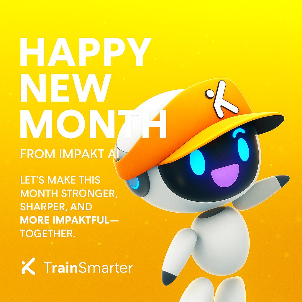 A new month means new chances to grow, train smarter, and show up for yourself.

Whether you’re starting fresh or leveling up, we’re here to guide every rep, every step.

Let’s make this month stronger, sharper, and more IMPAKTFUL, together 💪

Happy new month EverydayHeroes