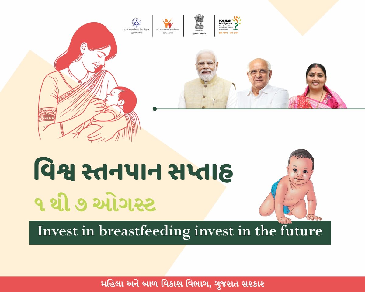 Women & Child Development, Govt of Gujarat tweet media