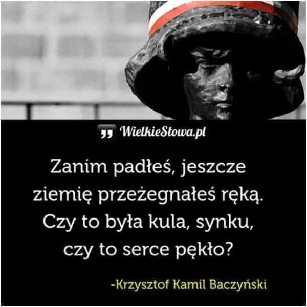 🕯️ 1 sierpnia 1944 – 1 sierpnia 2025
Dziś zatrzyma się nie tylko Warszawa.
Cała Polska pamięta.

„Czy to była kula, synku, czy to serce pękło?” – Baczyński
Cześć i chwała Bohaterom 🇵🇱
#PowstanieWarszawskie #GodzinaW #Pamiętamy #1sierpnia