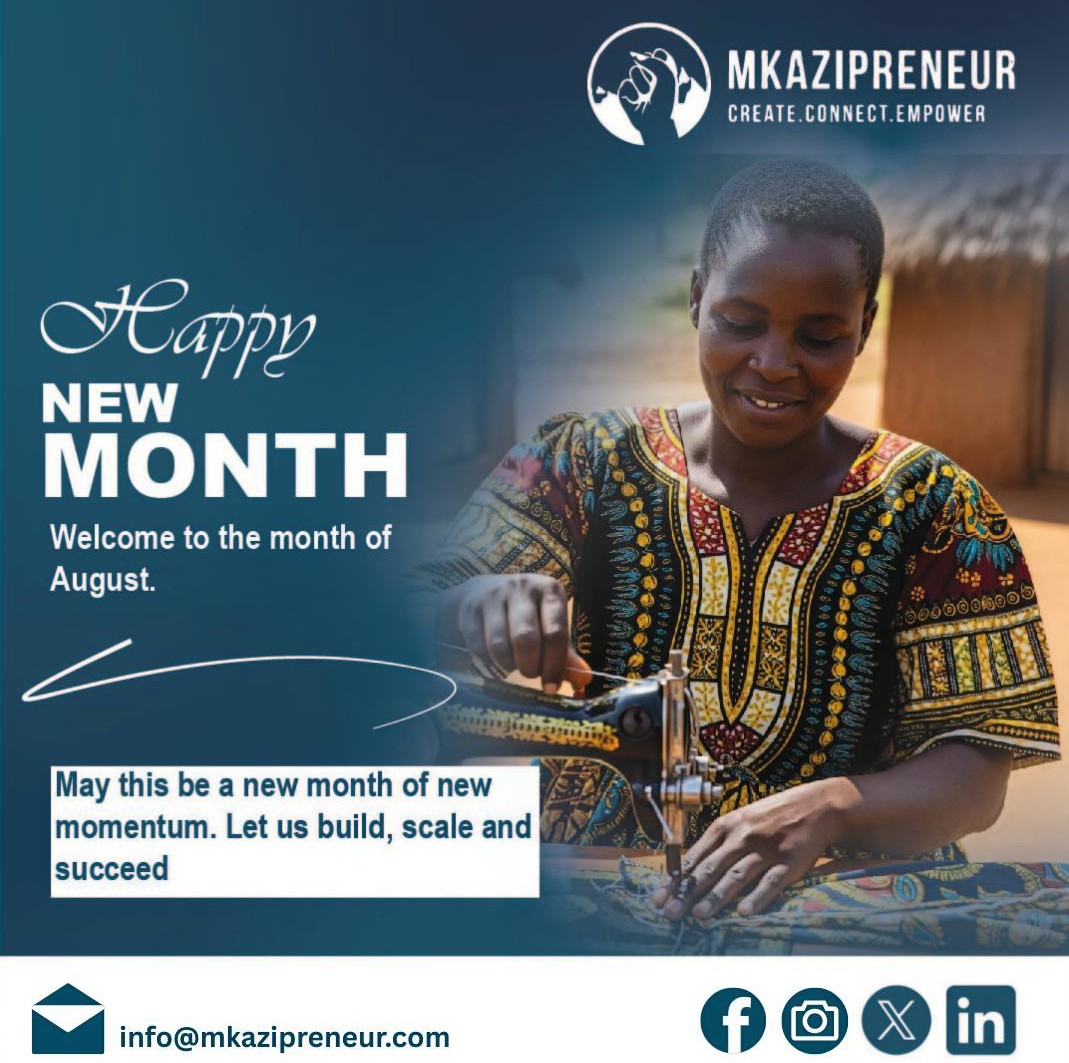 Happy New Month!

August is our chance to build with purpose, resilience, and vision.

Let’s stay grounded, stay consistent, and grow long term. 🌱✨

#HappyNewMonth #GrowthMindset