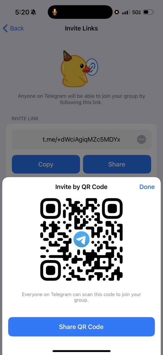 For the telegram group to grow your social media please try this click or QR CODE t.me/+dWciAgiqMZc5M…
