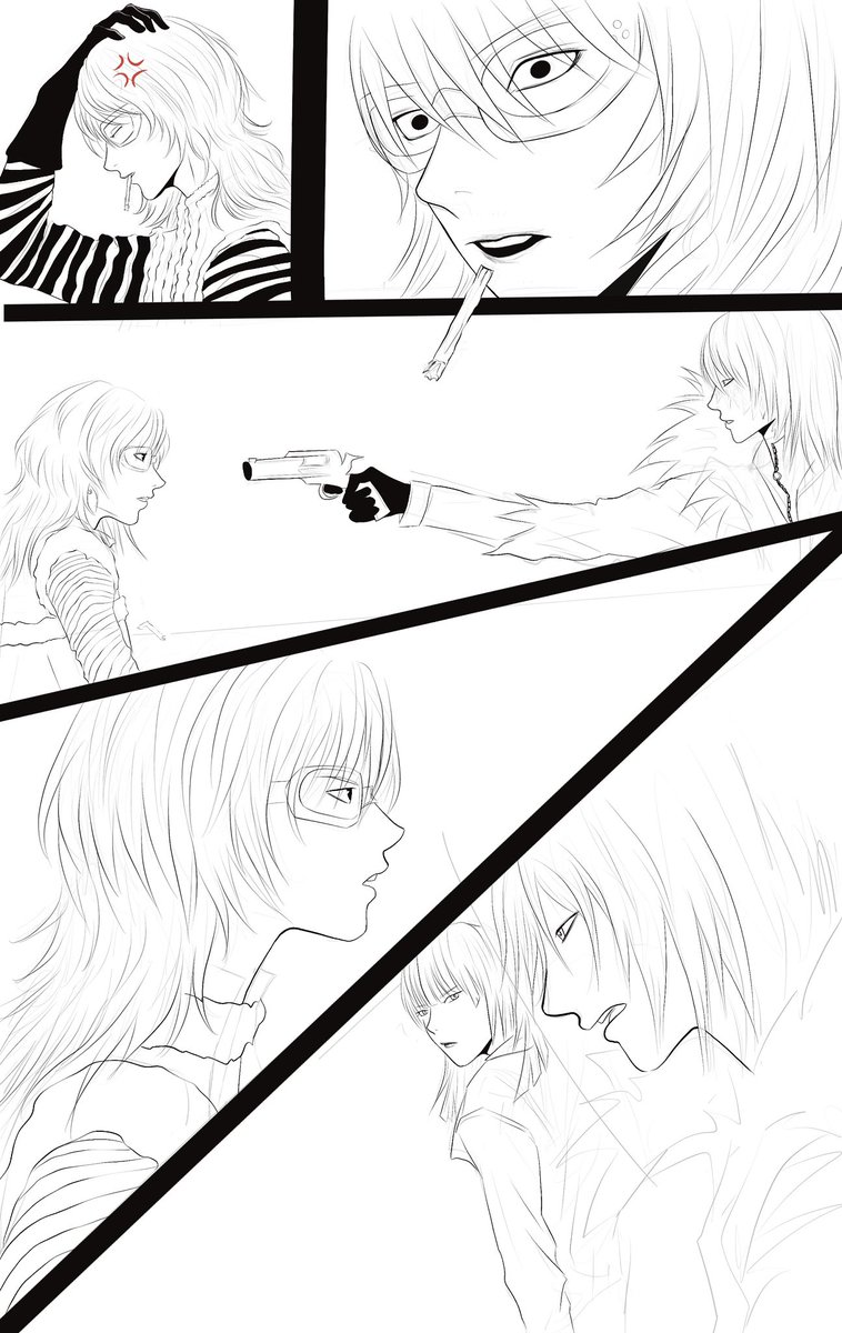 wrld000000's tweet image. i gotta get better at making comics 🥀