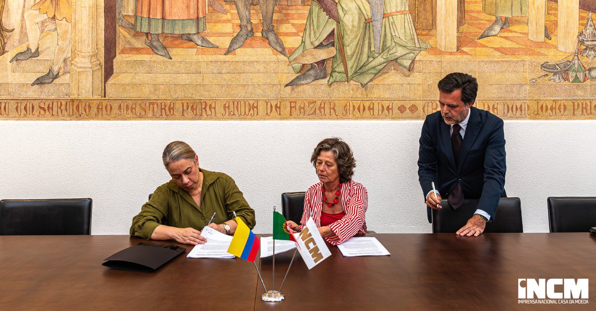 O MNE da Colômbia, a Imprensa Nacional da Colômbia e a INCM celebraram um convénio que garantirá, num prazo de 10 anos, a autonomia total à República da Colômbia na personalização e produção própria e independente dos seus documentos oficiais.

incm.pt/site/colaborac…
