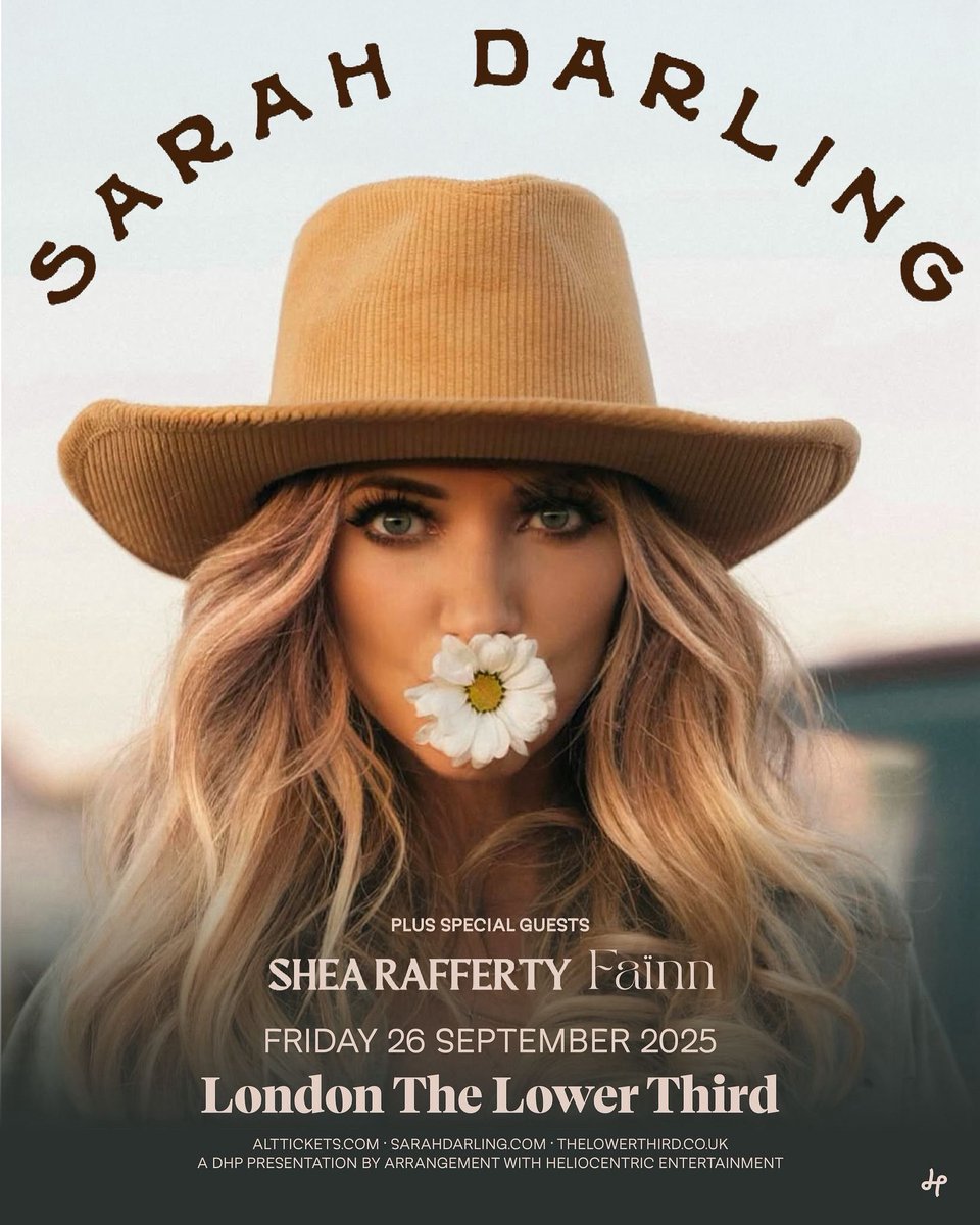Shea Rafferty (@shearaffmusic) on Twitter photo Very excited to announce this! On Friday 26 September I’ll be opening for the fantastic <a href="/_SarahDarling/">Sarah Darling</a> 🙌🏼 what a venue <a href="/lowerthirdsoho/">The Lower Third</a> is too 🤩 get your tickets right now via: shearaffertymusic.com/live 💚
#Americana #Country #SingerSongwriter #Gig #Soho #London <a href="/DHPFamily/">DHP Family</a> Very excited to announce this! On Friday 26 September I’ll be opening for the fantastic <a href="/_SarahDarling/">Sarah Darling</a> 🙌🏼 what a venue <a href="/lowerthirdsoho/">The Lower Third</a> is too 🤩 get your tickets right now via: shearaffertymusic.com/live 💚
#Americana #Country #SingerSongwriter #Gig #Soho #London <a href="/DHPFamily/">DHP Family</a>