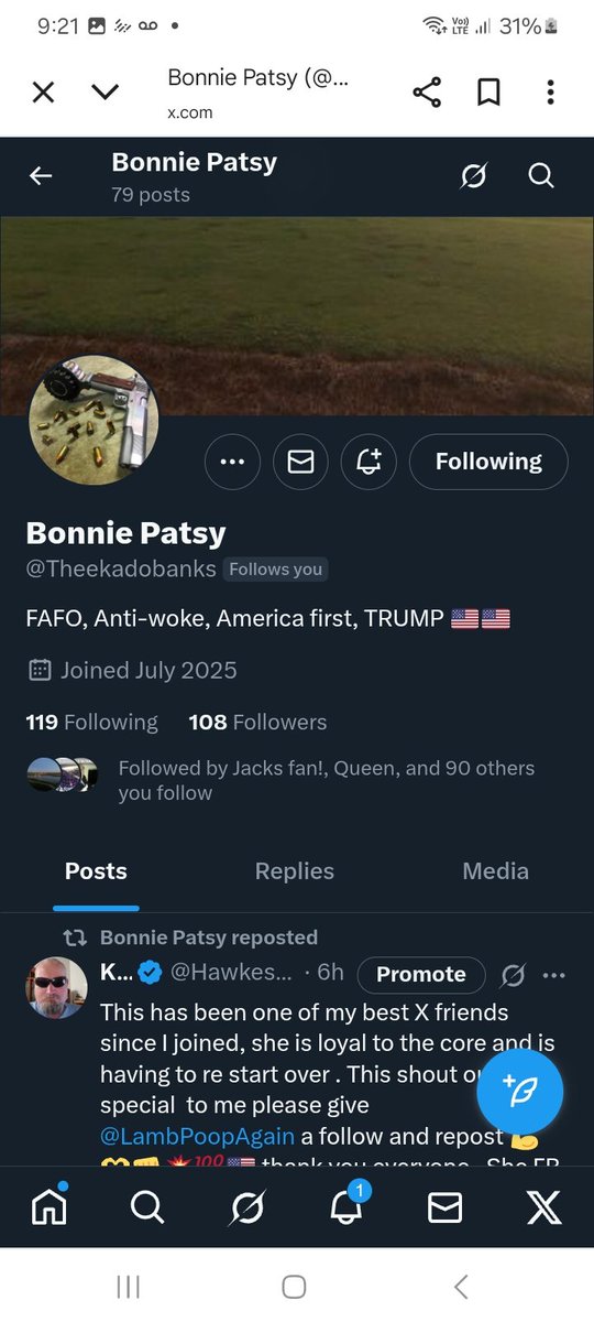 KJW (@hawkesbay69) on Twitter photo Anyone want to help a new account grow, they will FB,please give <a href="/Theekadobanks/">Bonnie Patsy</a> a follow, repost πͺ π«Ά π π₯ πΊπΈ
All accounts matter Anyone want to help a new account grow, they will FB,please give <a href="/Theekadobanks/">Bonnie Patsy</a> a follow, repost πͺ π«Ά π π₯ πΊπΈ
All accounts matter