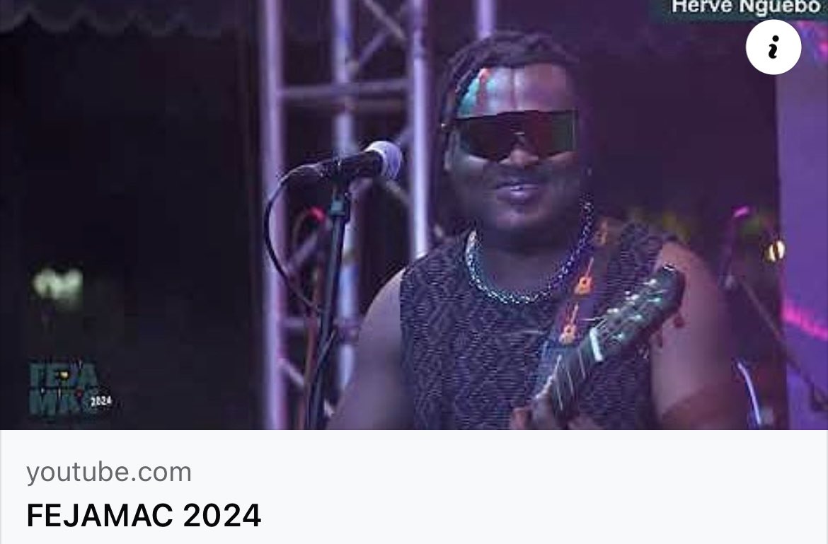 LE FEJAMAC 2024 EN DIFFUSION SUR LES ANTENNES DE NOS PARTENAIRES MÉDIAS :

Crtv METRO
Balafon TV
CANAL2 INTERNATIONAL 
 
Abonnez-vous à notre chaîne pour ne rien manquer en primeur!
👉🏾 youtube.com/playlist?list=…