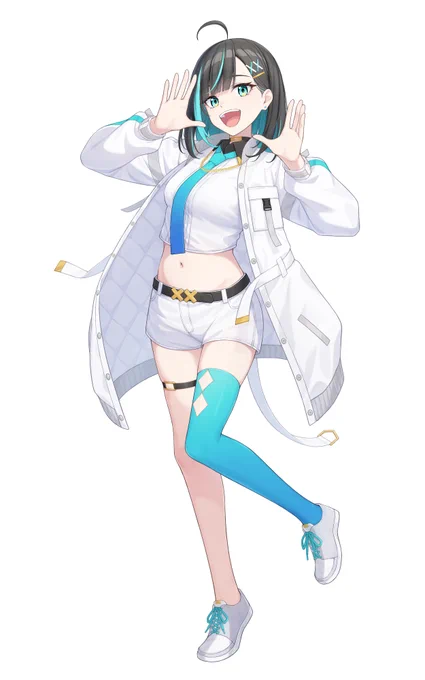 八重閃凪×AIICOデジタルグッズコラボにて、八重閃凪様()のグッズイラストを担当させていただきました! どうぞよろしくお願いいたします!!