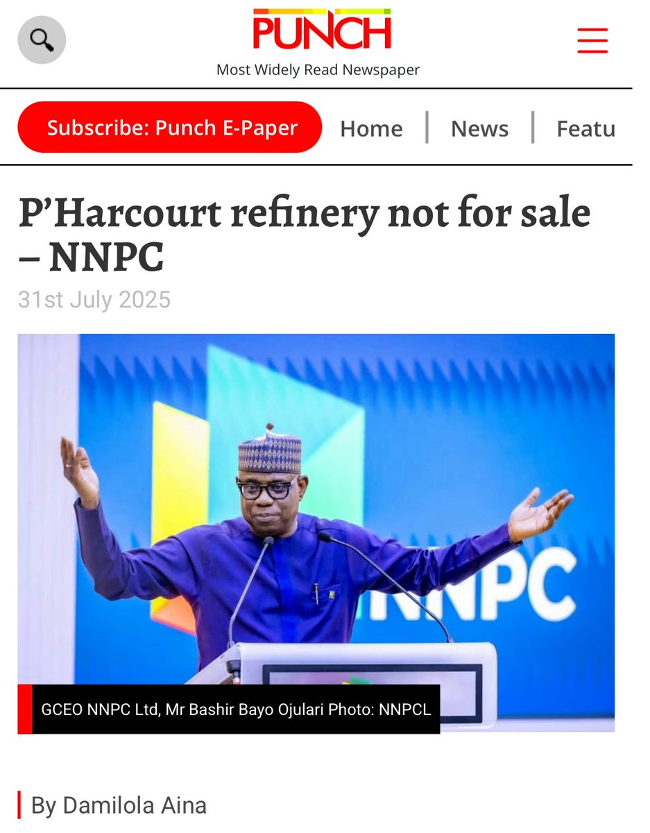 1. Enter office
2. Borrow $ for Turn Around Maintenance 
3. Refinery not fixed
4. Leave office

5. Enter office
6. Borrow $ for Turn Around Maintenance 
7. Refinery not fixed
8. Leave the office

Repeat without rinsing

Nigeria does not have a revenue problem, Nigeria has a