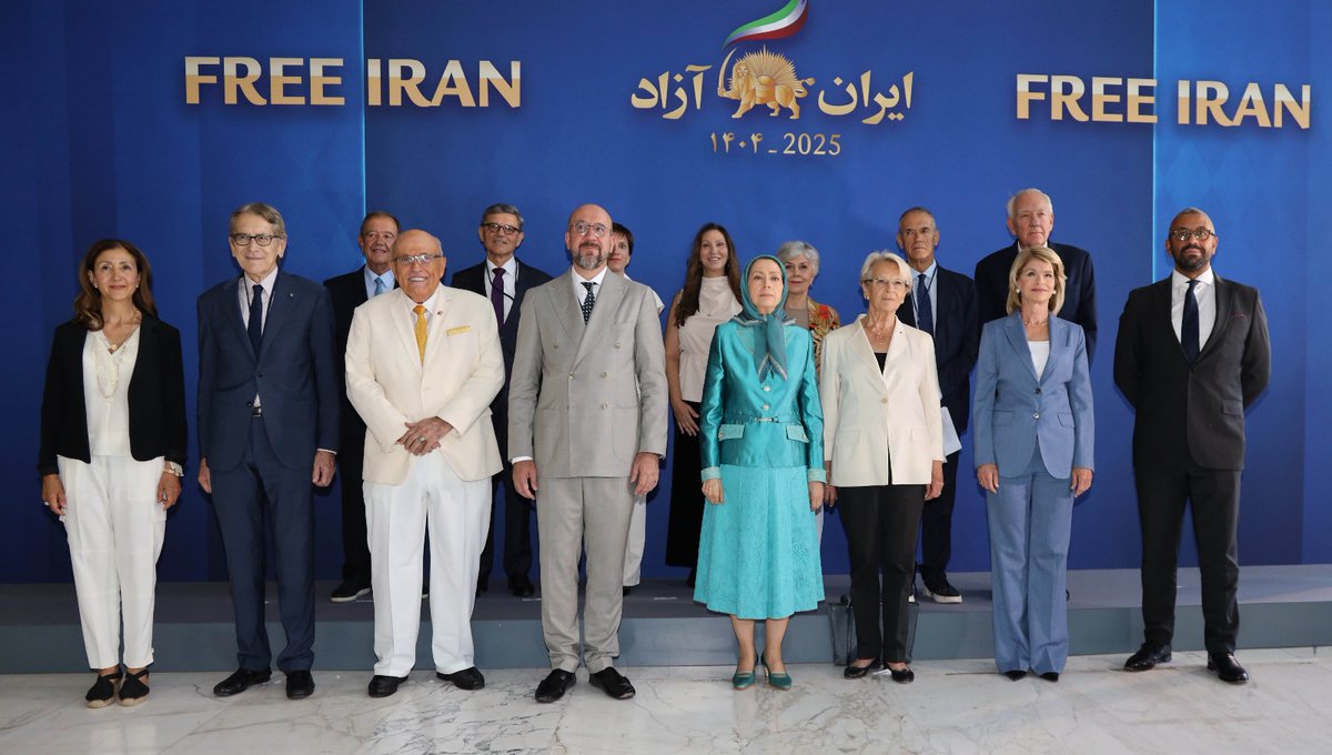 Giulio Terzi (@giulioterzi) on Twitter photo At the “International Free Iran Summit 2025” in Rome together with Ms. Ingrid Betancourt, Rudy Giuliani, Cherles Michel, Mme. Maryam Rajavi, Mme. Michèle Alliot-Marie
#FreeIran2025
<a href="/IBetancourtCol/">Ingrid Betancourt Pulecio</a> <a href="/RudyGiuliani/">Rudy W. Giuliani</a> <a href="/CharlesMichel/">Charles Michel</a> <a href="/Maryam_Rajavi/">Maryam Rajavi</a> <a href="/MAlliotMarie/">Michèle Alliot-Marie</a> At the “International Free Iran Summit 2025” in Rome together with Ms. Ingrid Betancourt, Rudy Giuliani, Cherles Michel, Mme. Maryam Rajavi, Mme. Michèle Alliot-Marie
#FreeIran2025
<a href="/IBetancourtCol/">Ingrid Betancourt Pulecio</a> <a href="/RudyGiuliani/">Rudy W. Giuliani</a> <a href="/CharlesMichel/">Charles Michel</a> <a href="/Maryam_Rajavi/">Maryam Rajavi</a> <a href="/MAlliotMarie/">Michèle Alliot-Marie</a>
