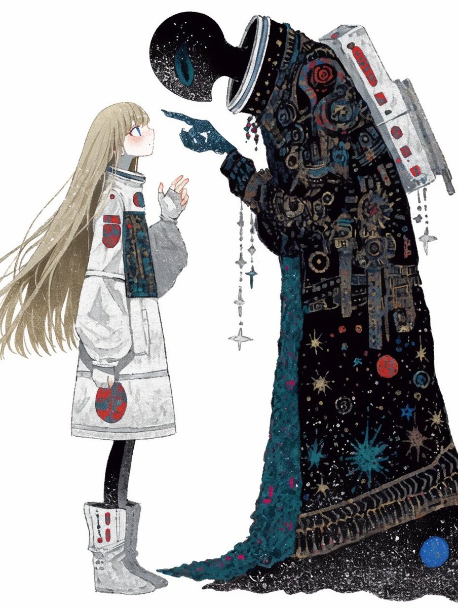 Girl and alien 2