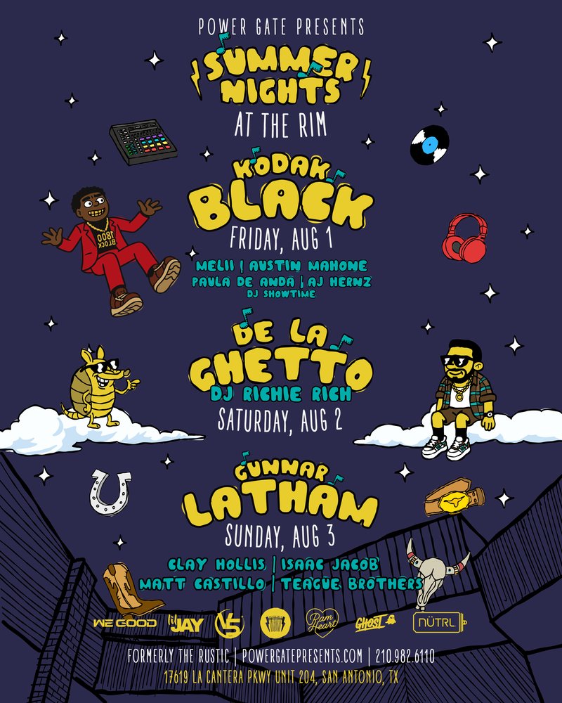 Join us this weekend for Summer Nights at #TheRim presented by Power Gate Presents
Tickets at: powergatepresents.com/summer-nights