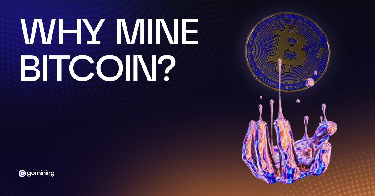 GoMining's tweet image. ⛏️ WHY MINE #BITCOIN? ⛏️

Price moves come and go, but miners keep stacking through it all.

Here are three reasons this week reminded us why mining still matters:

🔶 Trump Media confirmed a $2B Bitcoin purchase, showing BTC’s role in high-profile treasury strategies. 🏛️

🔶…