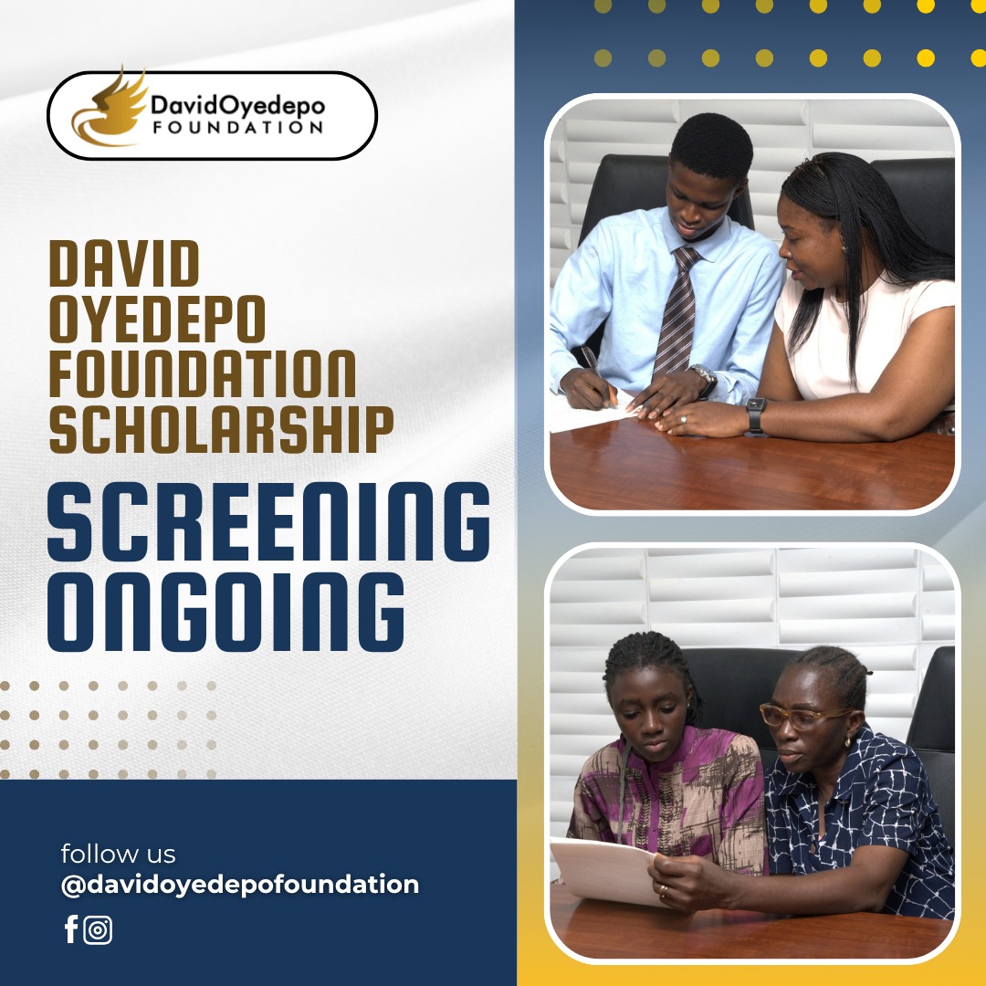 David Oyedepo Foundation Scholarship is ongoing.
#davidoyedepofoundation 
#DavidOyedepoMin 
#scholarship 
#covenantuniversity 
#landmarkuniversity 
#hebron