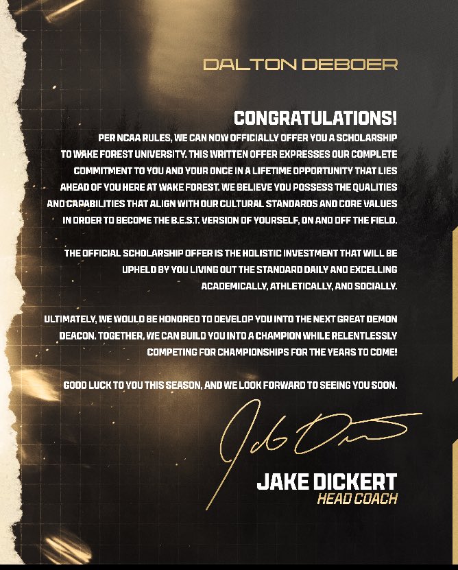 Dalton DeBoer tweet media