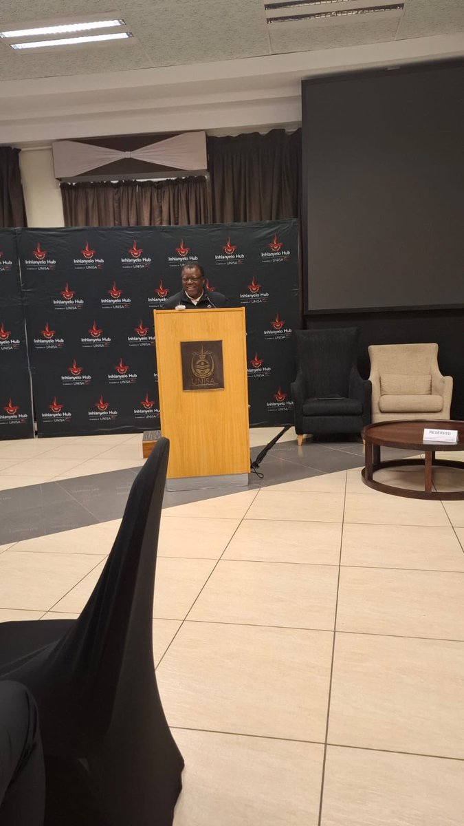 Prof Raphael Mpofu Ceo of Inhlanyelo Hub NPC  with a closing message for the #DroneDivas