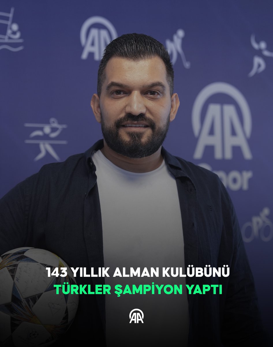 🏆 143 yıllık Alman kulübünü Türkler şampiyon yaptı
 
➡️ Almanya'da bir dönem 2. lige kadar çıkan ancak yakın zaman önce iflasın eşiğine gelen futbol kulübü SV Südwest, yönetime Türklerin gelmesinin ardından bölgesel amatör ligde şampiyon oldu
 
🎙️ Kulüp başkanı Serdar Gökalp: