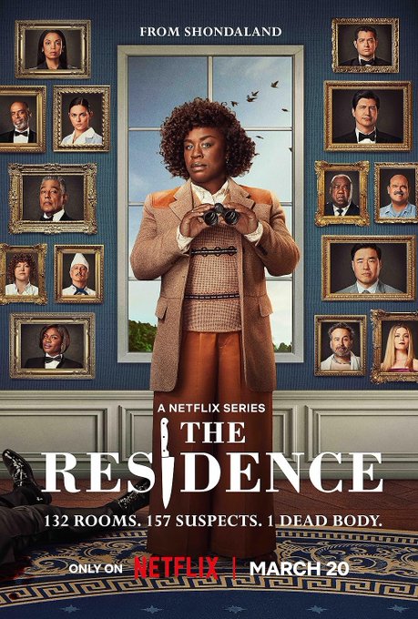 AlmaBafrin's tweet image. 🕵🏾‍♀️Just watched #TheResidence on @netflix
What a delicious mess of secrets &amp;amp; miseries. Everyone’s suspicious, everyone’s glamorous &amp;amp; the dialogue cuts deeper than the crime🔎
#UzoAduba nails it as Detective Cordelia Cupp.
She&apos;s smart, sharp, unbothered &amp;amp; totally owning the scene🫶🏾