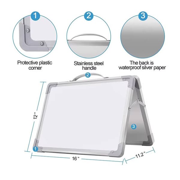 gaoleshi2025's tweet image. 📝 Portable &amp;amp; foldable magnetic whiteboard by Foshan Gaoleshi—lightweight, with handle &amp;amp; free eraser. Perfect for learning, office, or home use! Customize bulk orders. 🌐 glasswhiteboards.en.alibaba.com #whiteboard #portable #educationtools