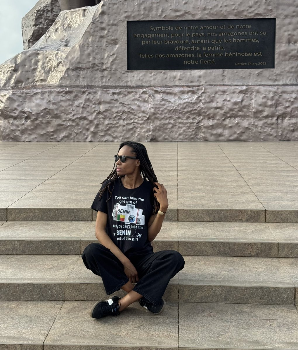 The flag🇧🇯🇧🇯✨✨……………………The face❤️
#benin65ans 
#FromHaitiToBenin